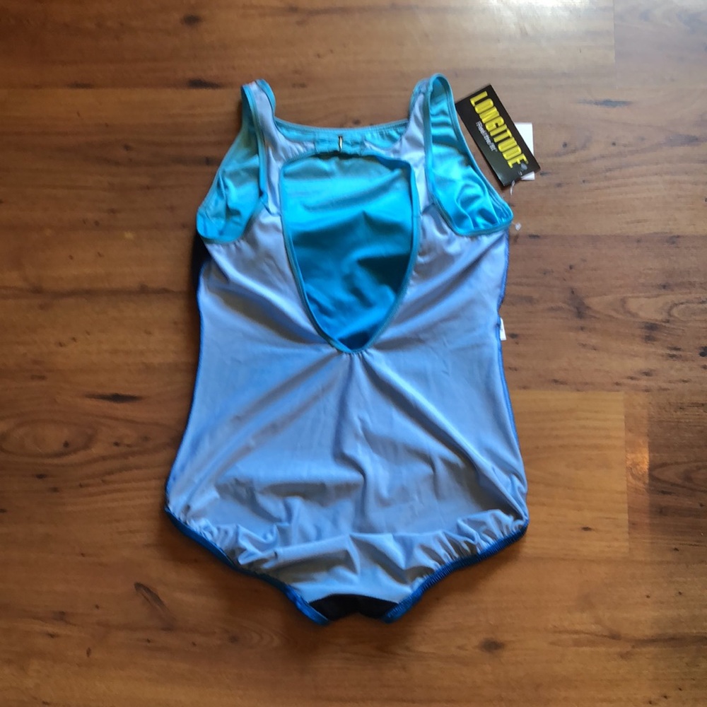 NWT Longitude high neck ombré one piece swimsuit Size 14 - Picture 4 of 4